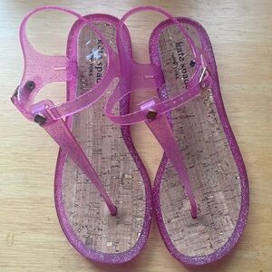 Like New Kate Spade Jelly Sandals